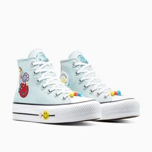 High-Top Converse with Fun Patches